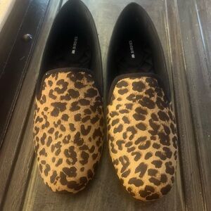 Birdies Leopard Print Women's Loafers